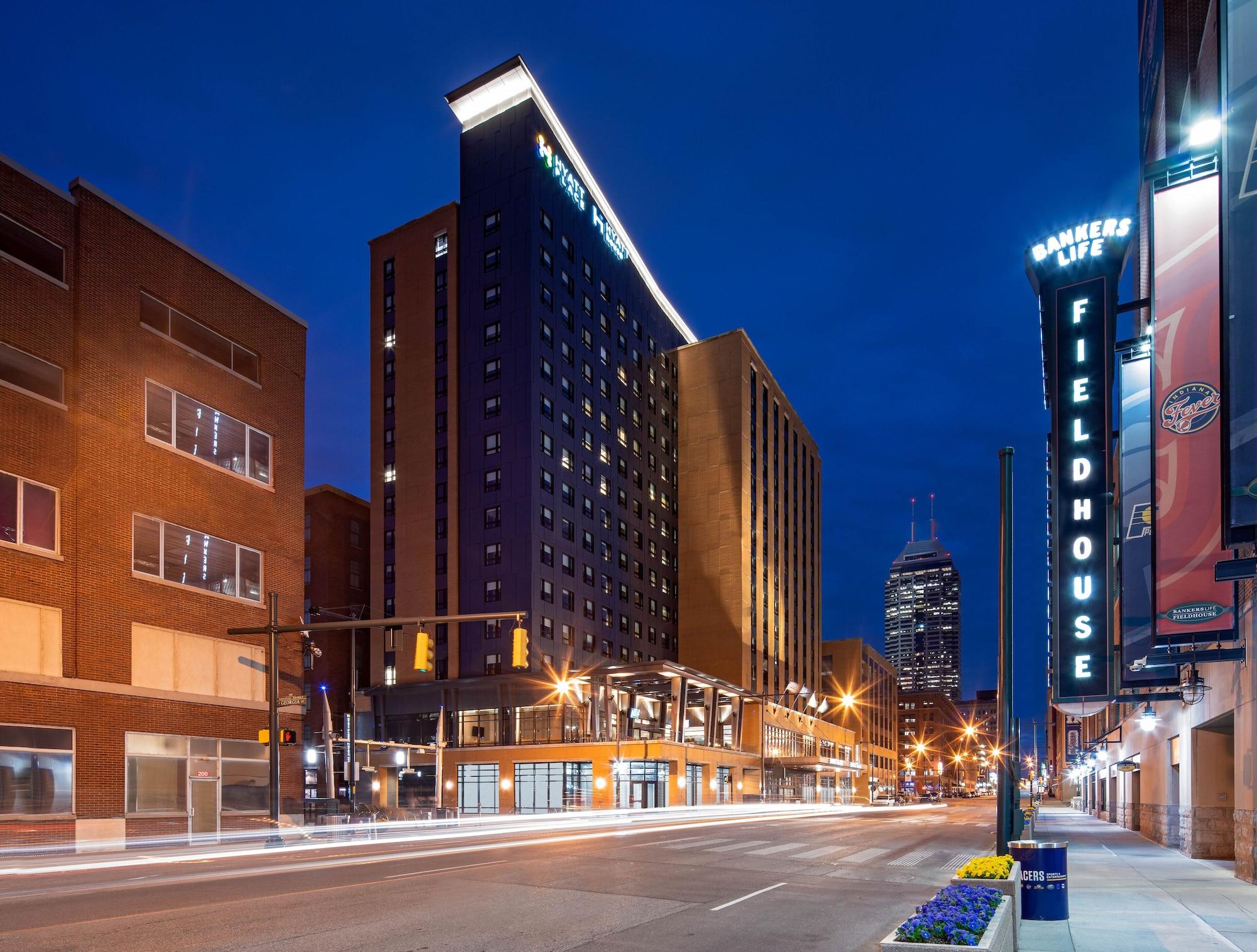 Hotel Hyatt House Indianapolis Downtown Exterior foto