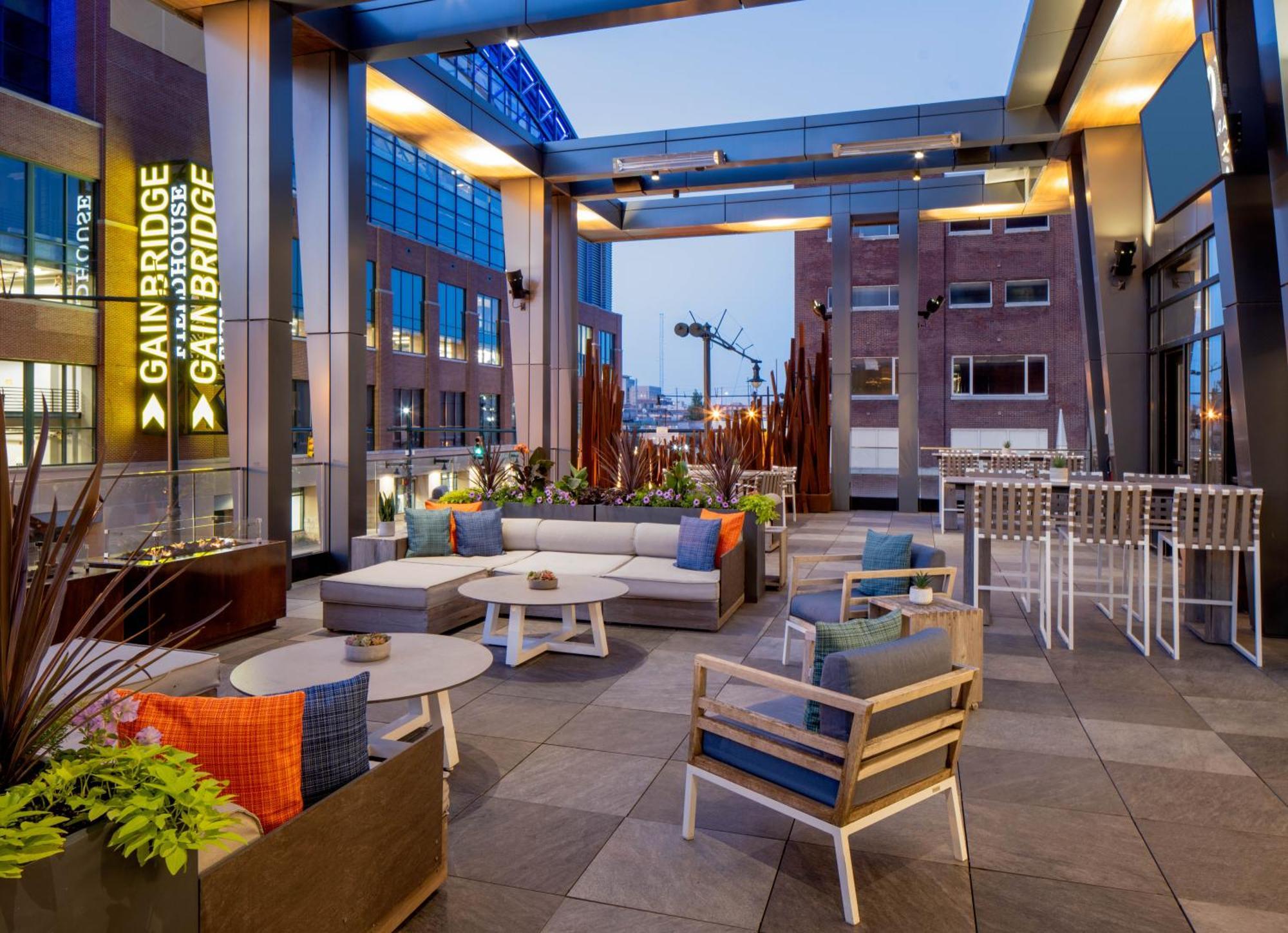 Hotel Hyatt House Indianapolis Downtown Exterior foto
