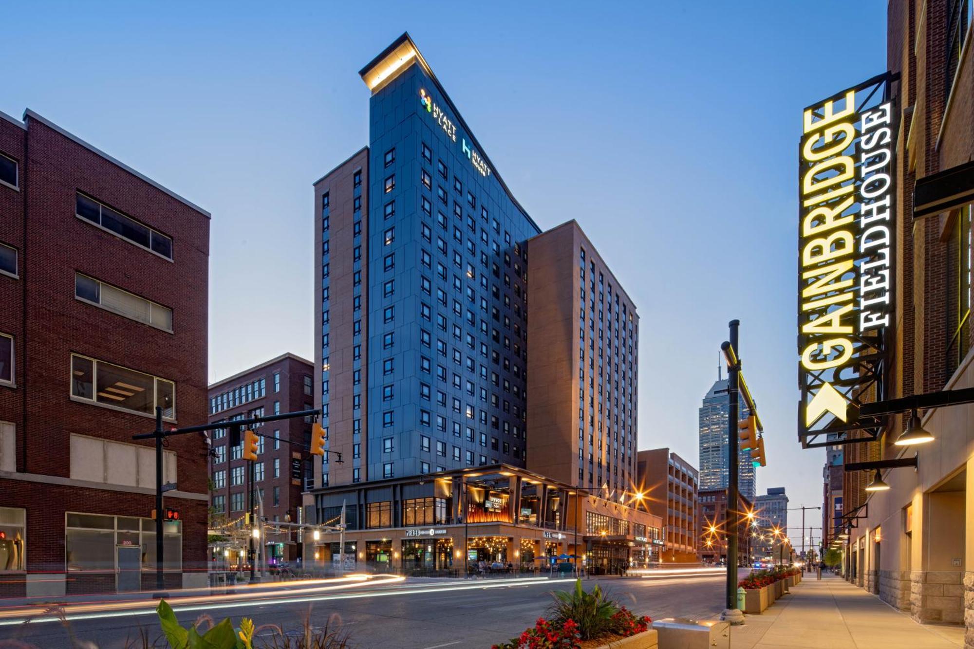 Hotel Hyatt House Indianapolis Downtown Exterior foto